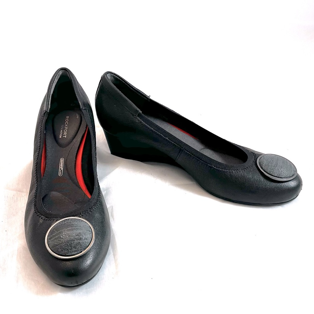 Rockport Women’s Total Motion Wedge Comfort Shoes sz 8